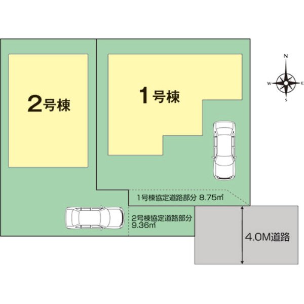 画像2: 三鷹市大沢１丁目 全２棟 新築物件