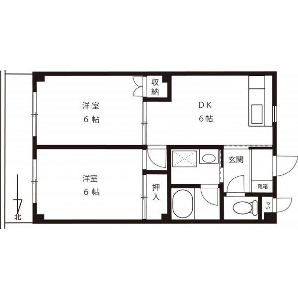 画像5: ファミール８　２０１号室